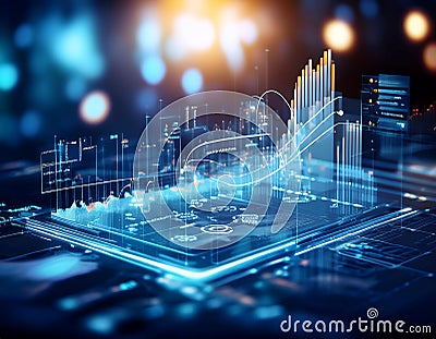 Optimization and efficiency techniques featuring elements like charts, graphs, and metrics representing performance improvement, Stock Photo
