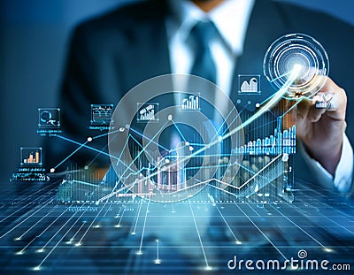 Optimization and efficiency techniques featuring elements like charts, graphs, and metrics representing performance improvement, Stock Photo