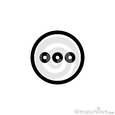 Options Icon Vector Illustration