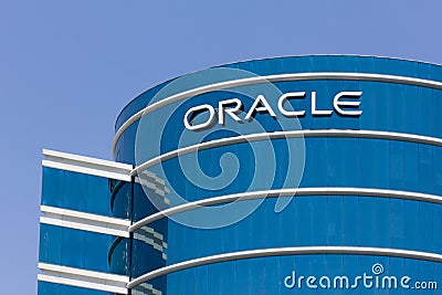 Oracle Corporate Headquarters Editorial Stock Photo