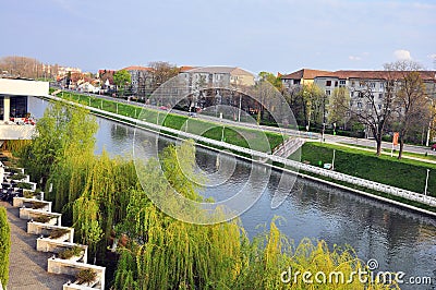 Oradea cris river Stock Photo