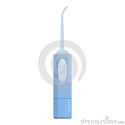 Oral electric device icon cartoon vector. Medicinal tech floss Vector Illustration