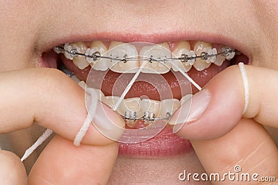 Oral hygiene Stock Photo