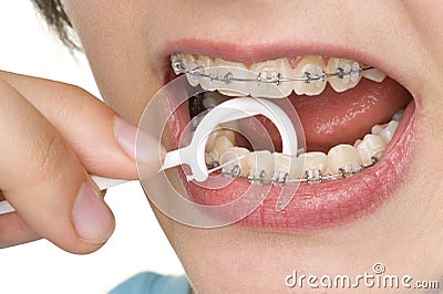 Oral hygiene Stock Photo