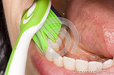 Oral hygiene Stock Photo
