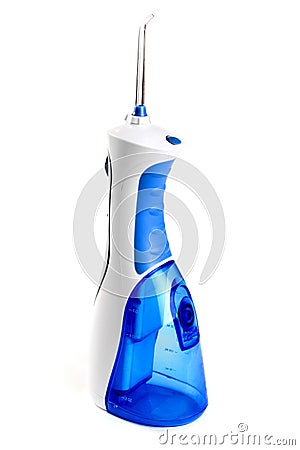 Oral irrigator Stock Photo