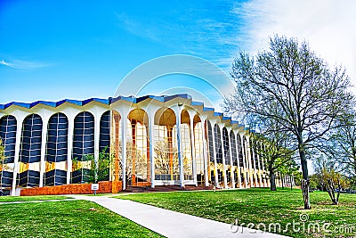 Oral Roberts University Campus in Tulsa, Oklahoma Stock Photo
