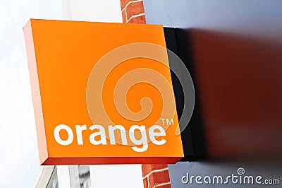Orange Editorial Stock Photo