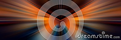 Orange abstract background. Paranormal glow. Stock Photo