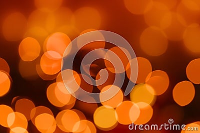 orange background colored blur texture bokeh, round defocused abstract christmas, wedding wallpaper, create festive atmosphere, , Stock Photo