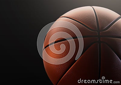 Orange Basketball Stock Photo
