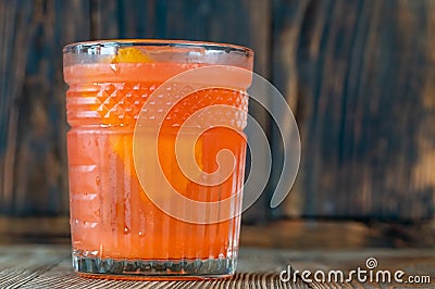 Orange Blossom Cocktail Stock Photo