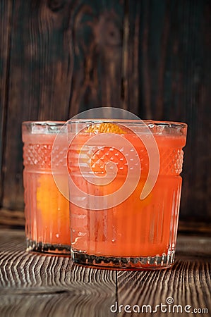 Orange Blossom Cocktail Stock Photo
