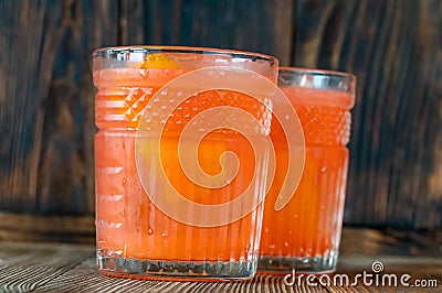 Orange Blossom Cocktail Stock Photo