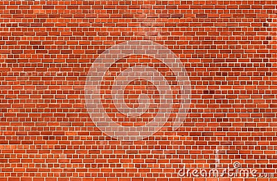 Orange brick wall texture background Stock Photo