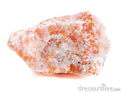 Orange Calcite Stock Photo