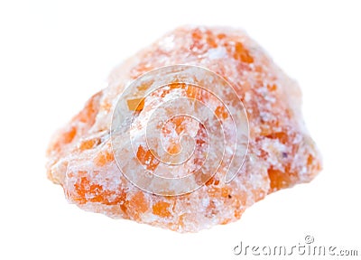 Orange Calcite Stock Photo