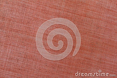 Orange canvas textile background Stock Photo