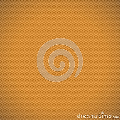 Orange carbon fiber texture background. Vector illustration Cartoon Illustration