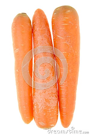 Orange carrots array Stock Photo