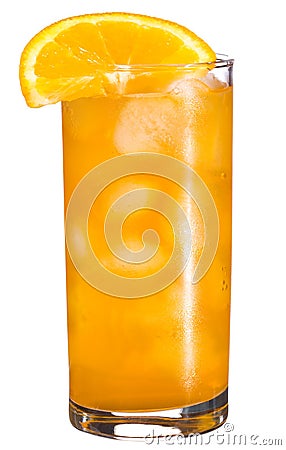 Orange cocktail Stock Photo