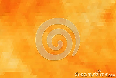 Orange geometric texture background Stock Photo