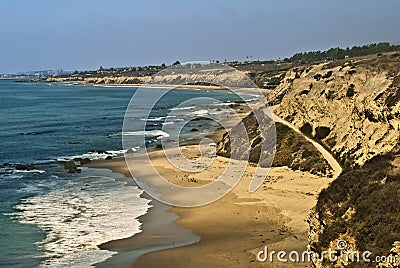 Orange County Coast Stock Photo