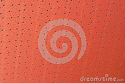 Orange dotted texture Stock Photo