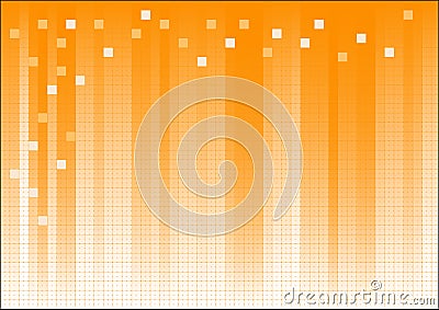 Orange Fading Business Graphic Vector Illustration