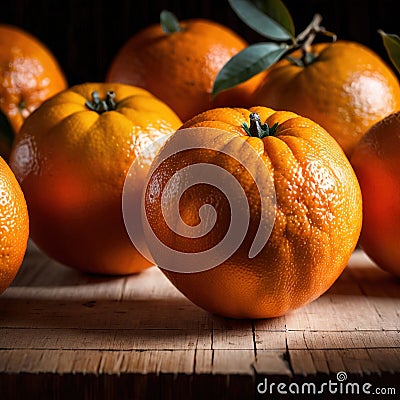 Orange fresh raw organic fruit Stock Photo