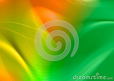 Orange green abstract Stock Photo