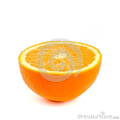 Orange half Stock Photo