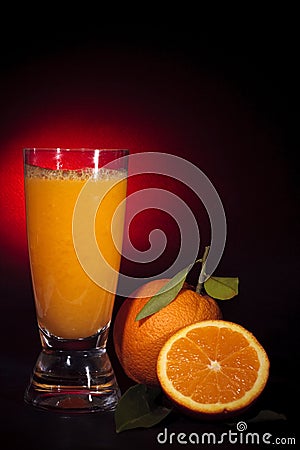 Orange juice Stock Photo