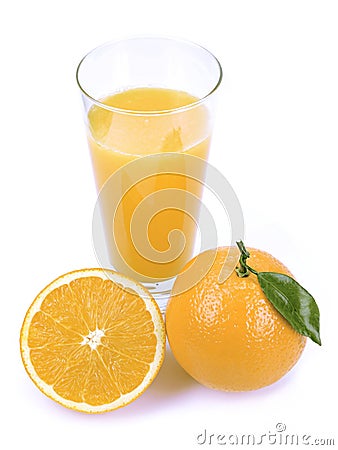 Orange juice Stock Photo