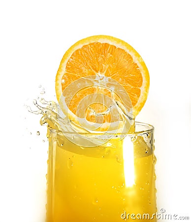 Orange juice Stock Photo