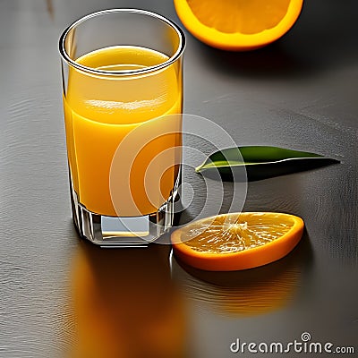 Orange juice freshly squeezed Stock Photo