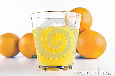 Orange juice Stock Photo