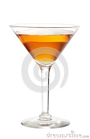 Orange Martini Stock Photo