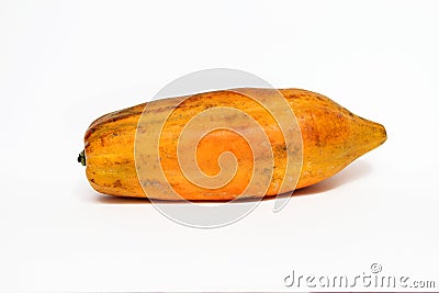 Orange papaya Stock Photo