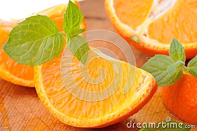 Orange.Ripe, juicy citrus fruits. Stock Photo