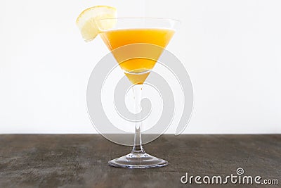 Orange Sidecar Stock Photo