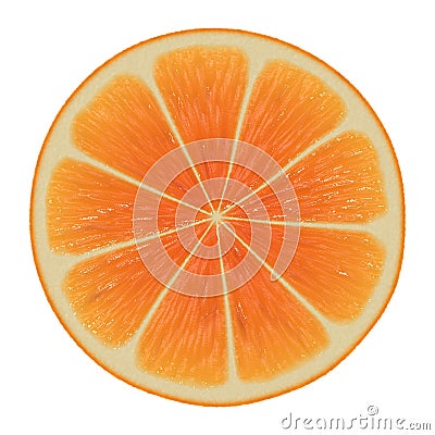 Orange Slice Stock Photo