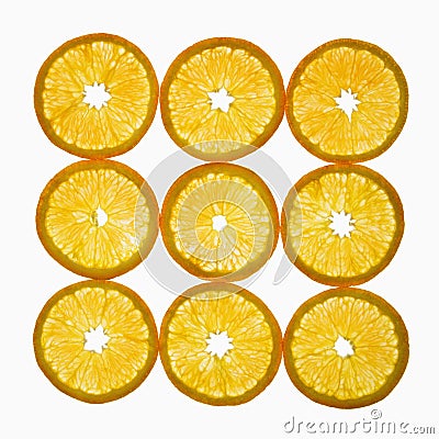 Orange slices. Stock Photo