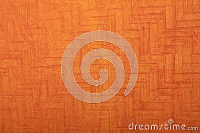 Orange textured handmade art paper Stock Photo