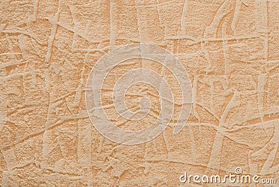 Orange textured paper Stock Photo