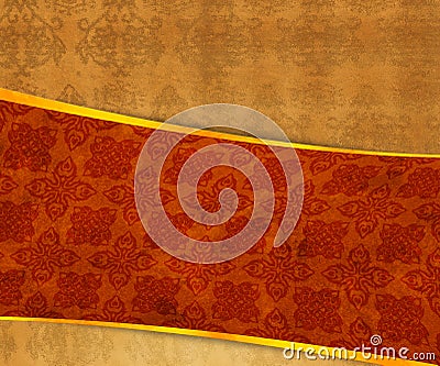 Orange Vintage Exclusive Background Stock Photo