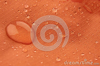 Orange waterproof coating background Stock Photo