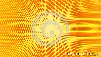 Orange and yellow Sunburst Pattern vector illustration Vector Illustration