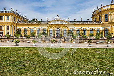 The Orangerie castle in Kassel Editorial Stock Photo