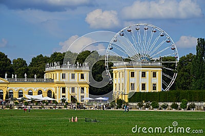 The Orangerie castle in Kassel, Germany Editorial Stock Photo